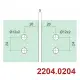 Bản lề GG 180o, seri O, Glaze - Đồng mạ Niken bóng ĐẠI PHONG PHỤ KIỆN CỬA. 