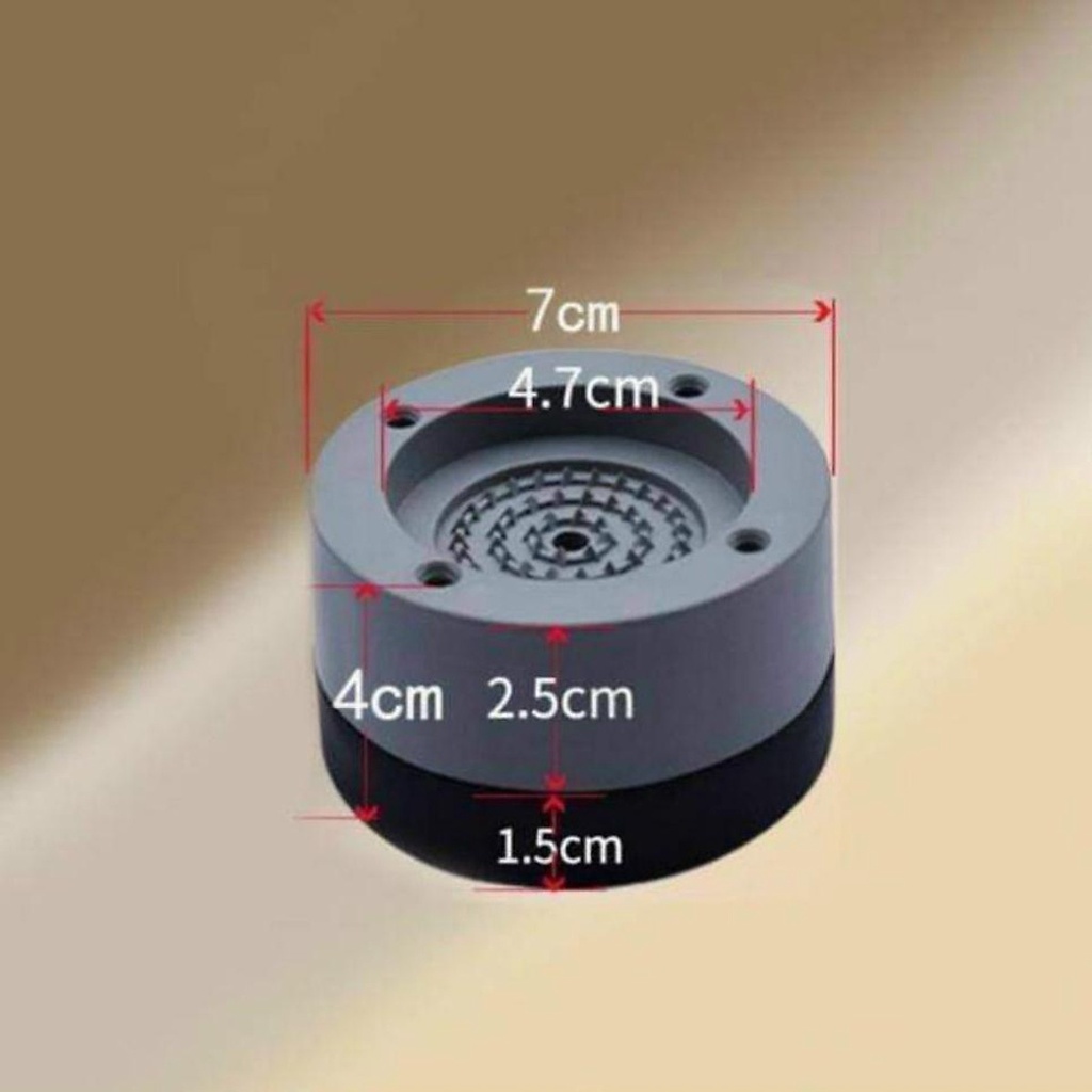 Bộ 4 Đế Chống Rung Máy Giặt Silicon Cao Cấp