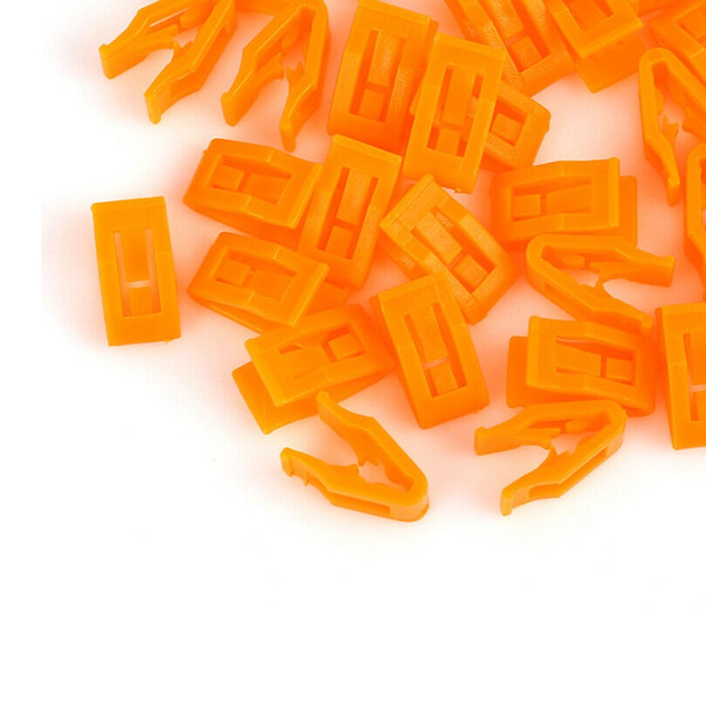 Orange Nylon Trim Retainer for Ford For Mercury Center Console Dash Panel
