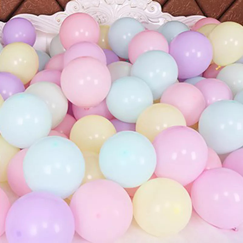 Combo 20 Bong Bóng Pastel Macaron Size 10 inch