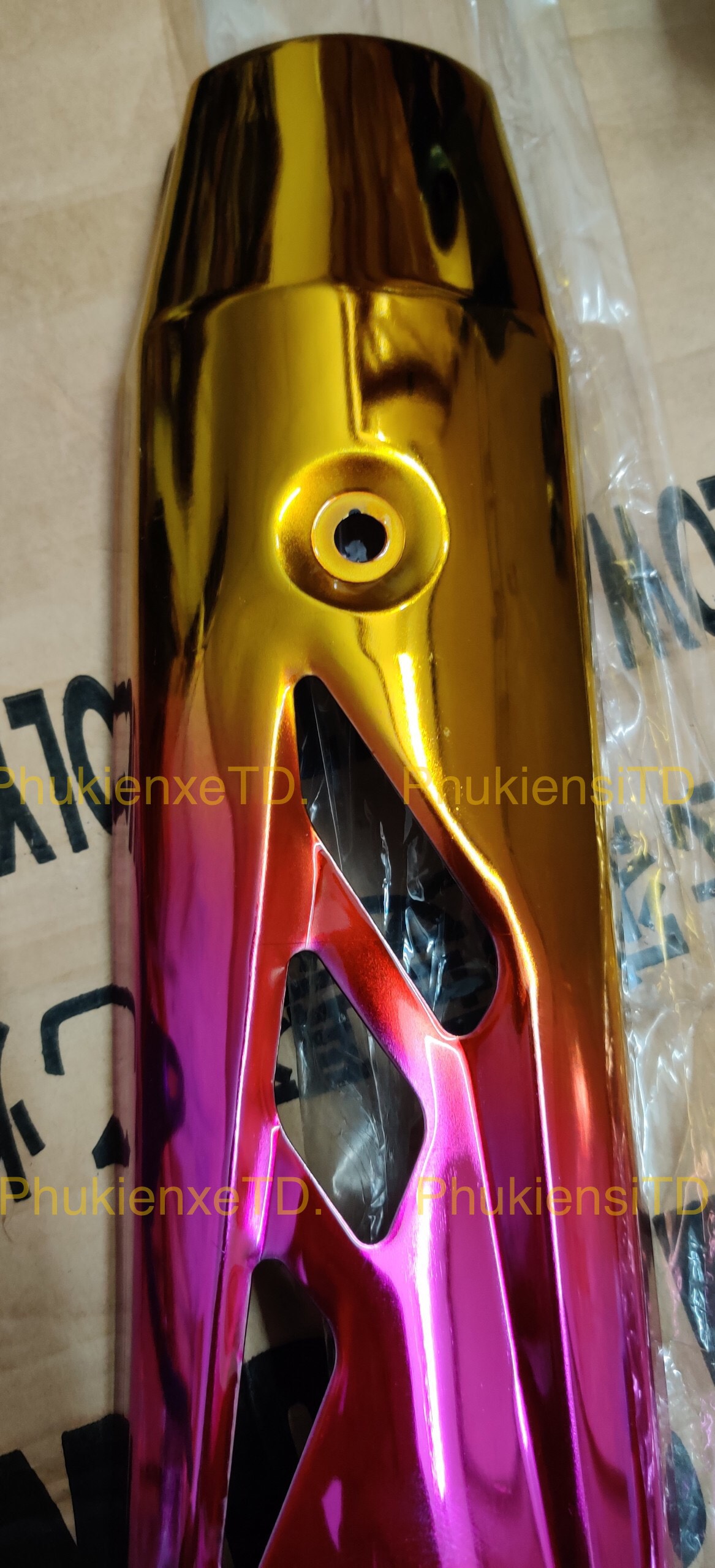 Ốp pô Titan ,ốp Cate titan lắp Sirius