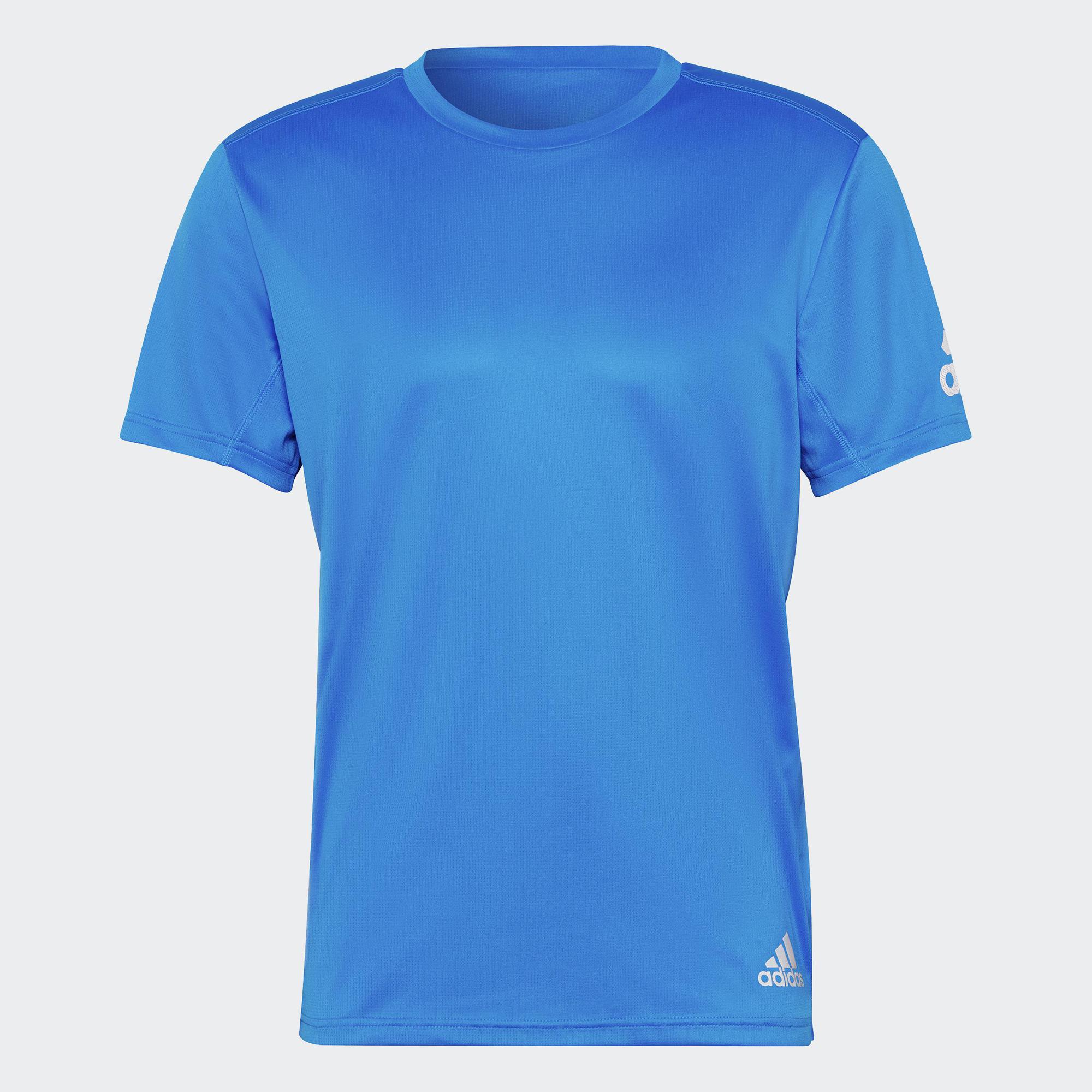 Adidas chạy áo thun run it nam màu xanh da trời hb7473