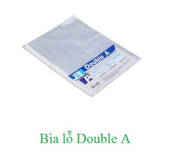 Bìa lỗ Double A - Xấp 10 cái