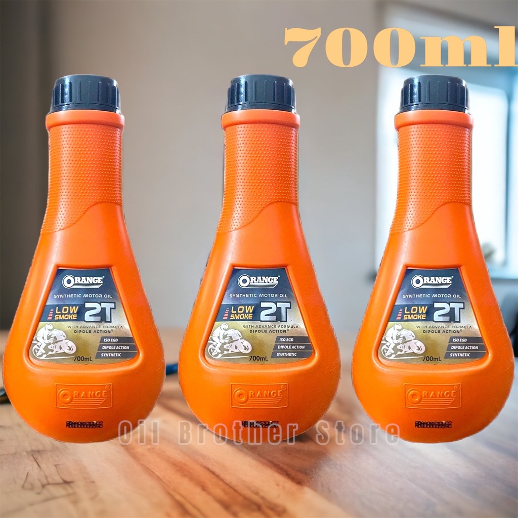 Nhớt 2 thì cam (2T) Orange Indonesia
