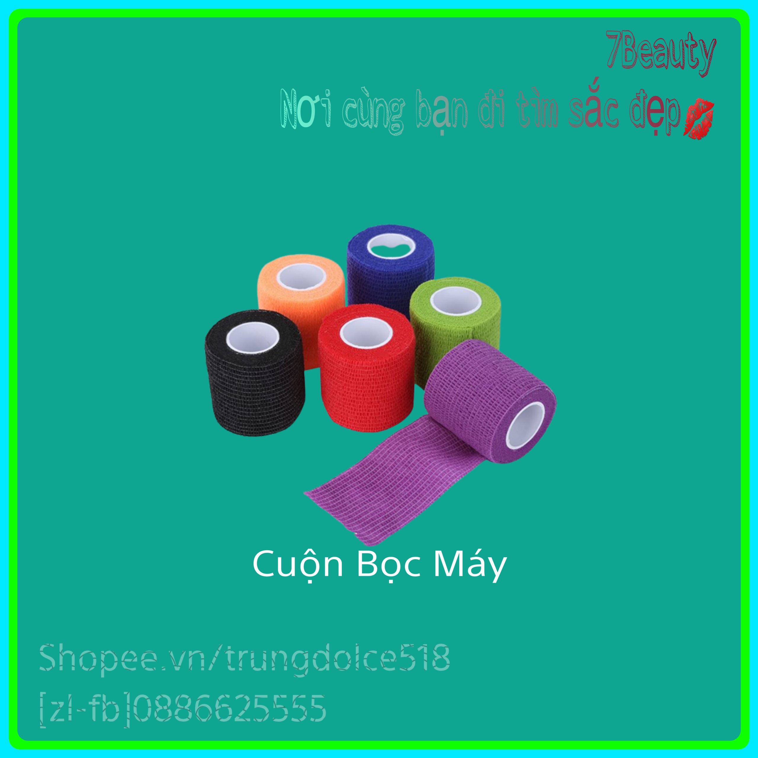 Cuộn Bọc Tay Cầm Máy Phun Xăm