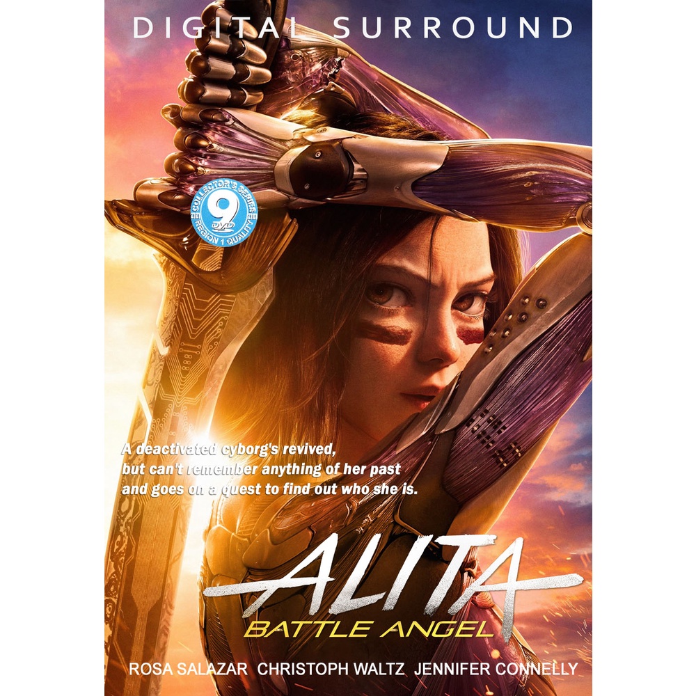 DVD Alita: Battle Angel English Movie -t7086 | Lazada