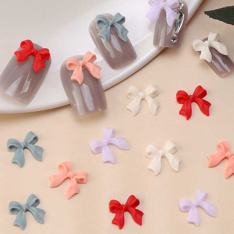 Chram Nơ mix màu ,mẫu hot - Mini Nails
