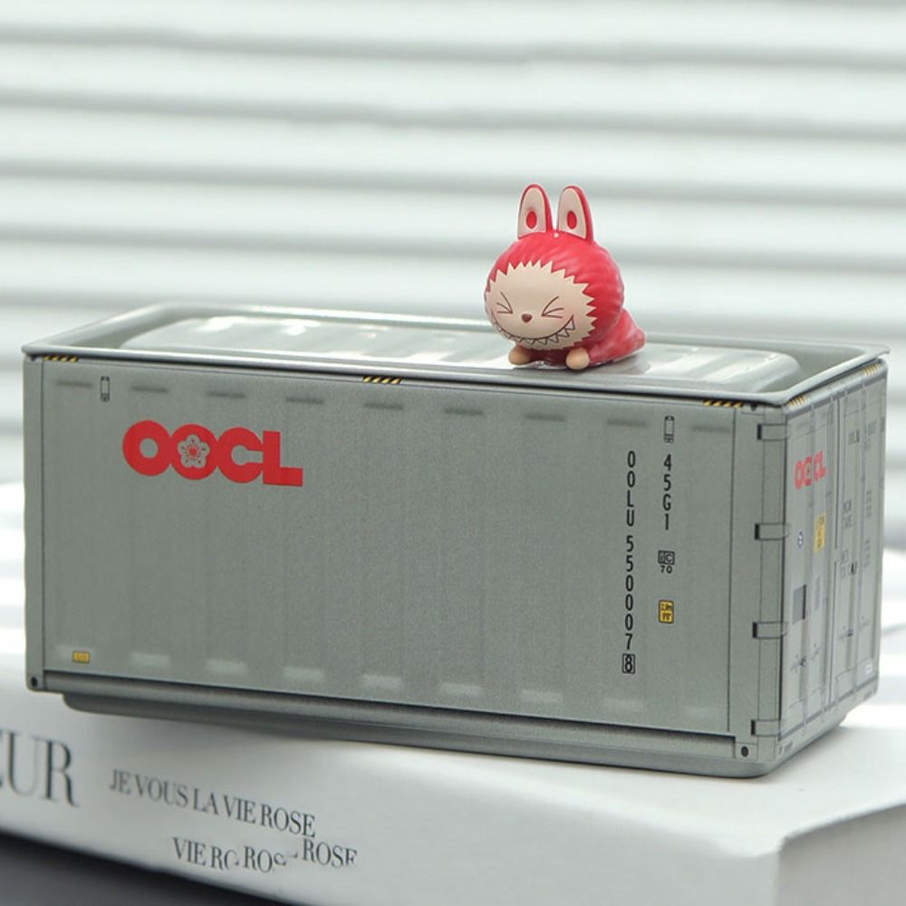 Mini Object Container Kit Miniature Container Model Retro Industrial Style Popmart Display Box ...