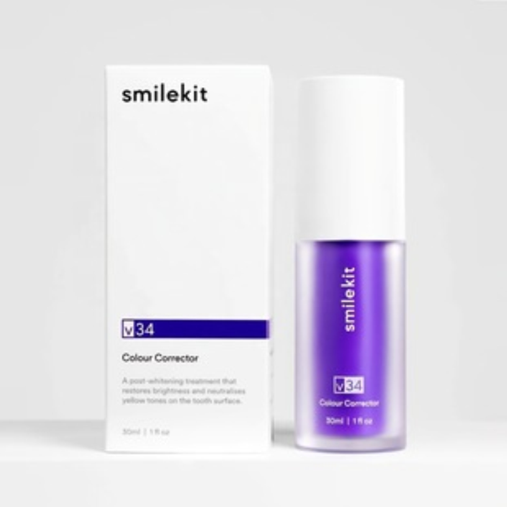 ❣️KTE❣️ SmileKit V34 Purple Toothpaste Clean The Oral Cavity To Remove Whitening Hot sales