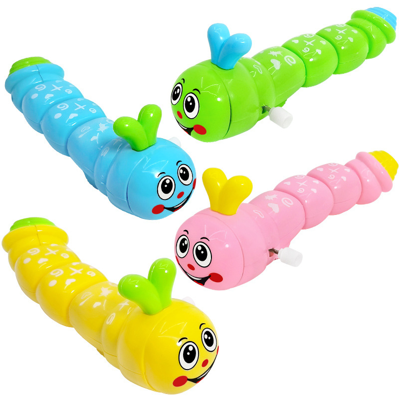 Con sâu đồ chơi vặn cót chạy đà cực dễ thương cho bé - Kid Tower