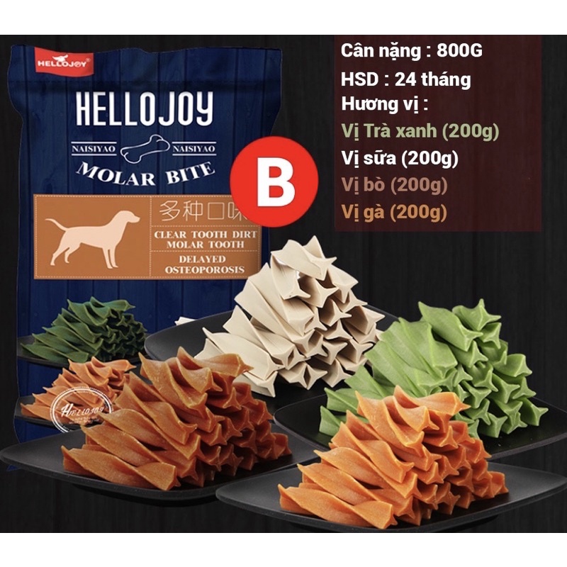 Set lẻ túi bánh thưởng HelloJoy