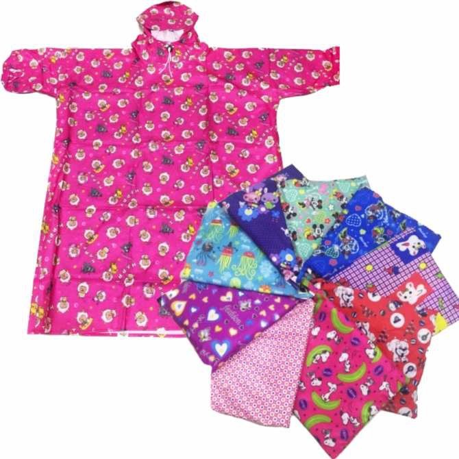 Áo mưa bít vải dù cho bé  từ 9-10 tuổi ( từ 1.2-1.4m)
