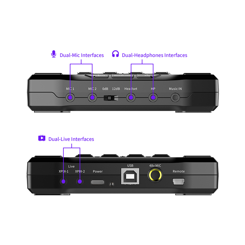 Sound Card Bluetooth/48V XOX BD2