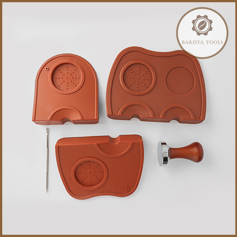 Đế cao su đặt tamper nén cà phê - Dụng cụ barista