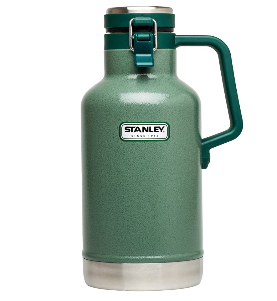 Bình giữ nhiệt và ga, Stanley chính hãng từ Mỹ | Stanley Classic Easy-Pour Growler 64oz, Insulated Growler Keeps Beer Cold and Carbonated
