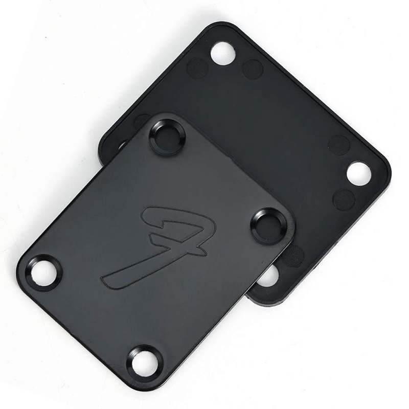 70S 4-Bolt Guitar Neck Plate Neckplate with Screws