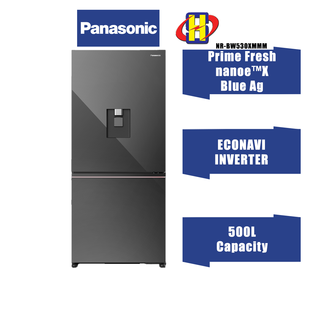 Panasonic Refrigerator (500L) AI ECONAVI Inverter PRIME+ EDITION