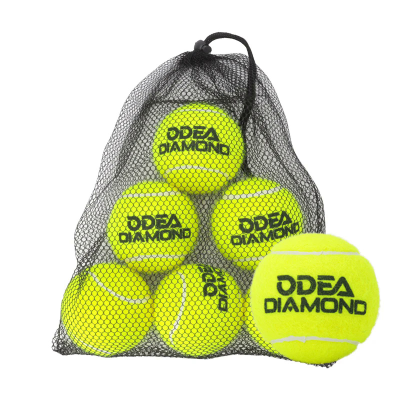 Training Tennis Balls ODEA 6Pcs with Bag Beginner Advanced Professtional  Practice Comiton Tennis Ball for Dog