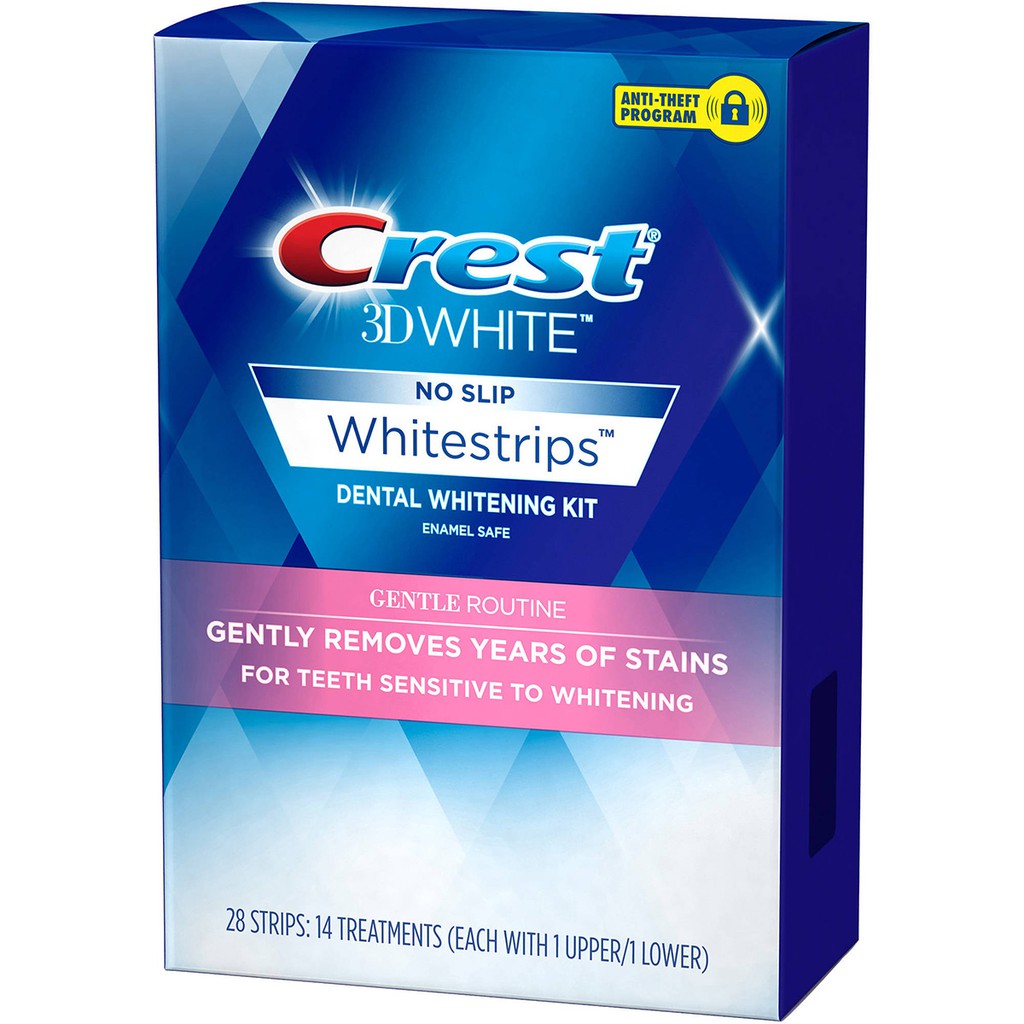 Miếng dán trắng răng Crest 3D Whitestrips