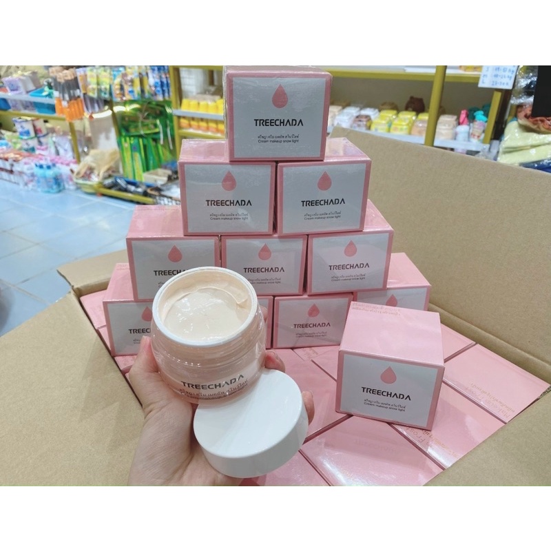 KEM NỀN MAKEUP DƯỠNG DA TREE CHADA NỘI ĐỊA THÁI LAN