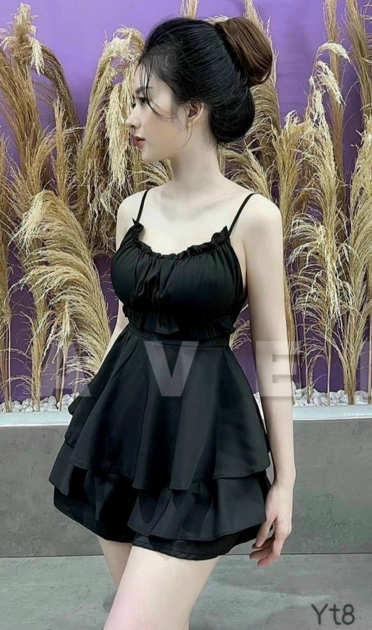 ĐẦM LỤA THIẾT KẾ 2 DÂY HỞ LƯNG PHONG CÁCH SEXY KHOE DÁNG ĐỘC- ĐẸP