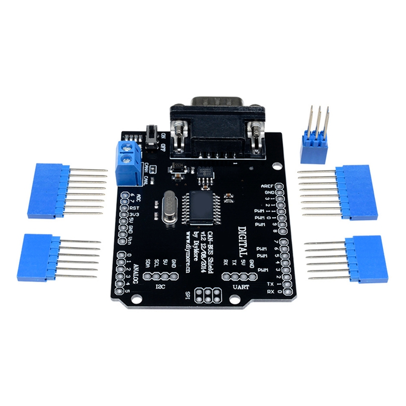 MCP2515 Development Board SPI Interface Connector Expansion Controller Module DC 5V-12V for Seeeduino