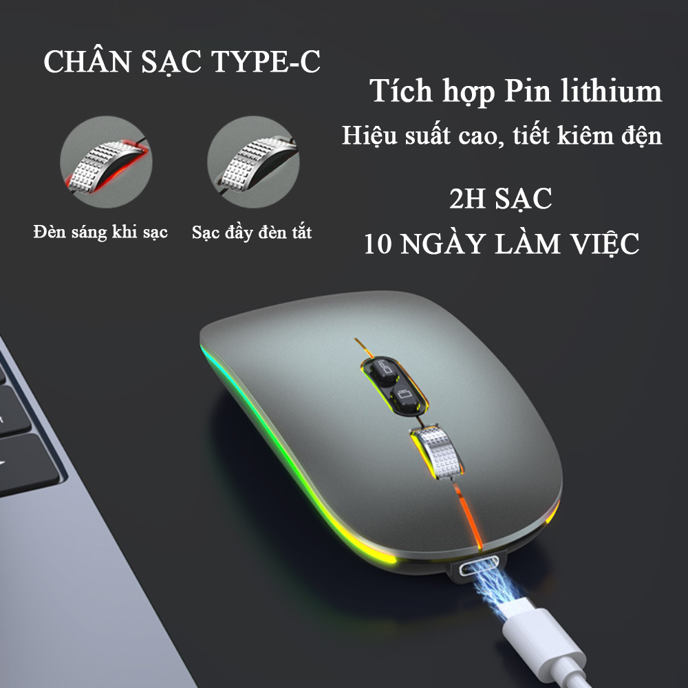 Chuột Không Dây POERMAX M103 Có Kết Nối Bluetooth