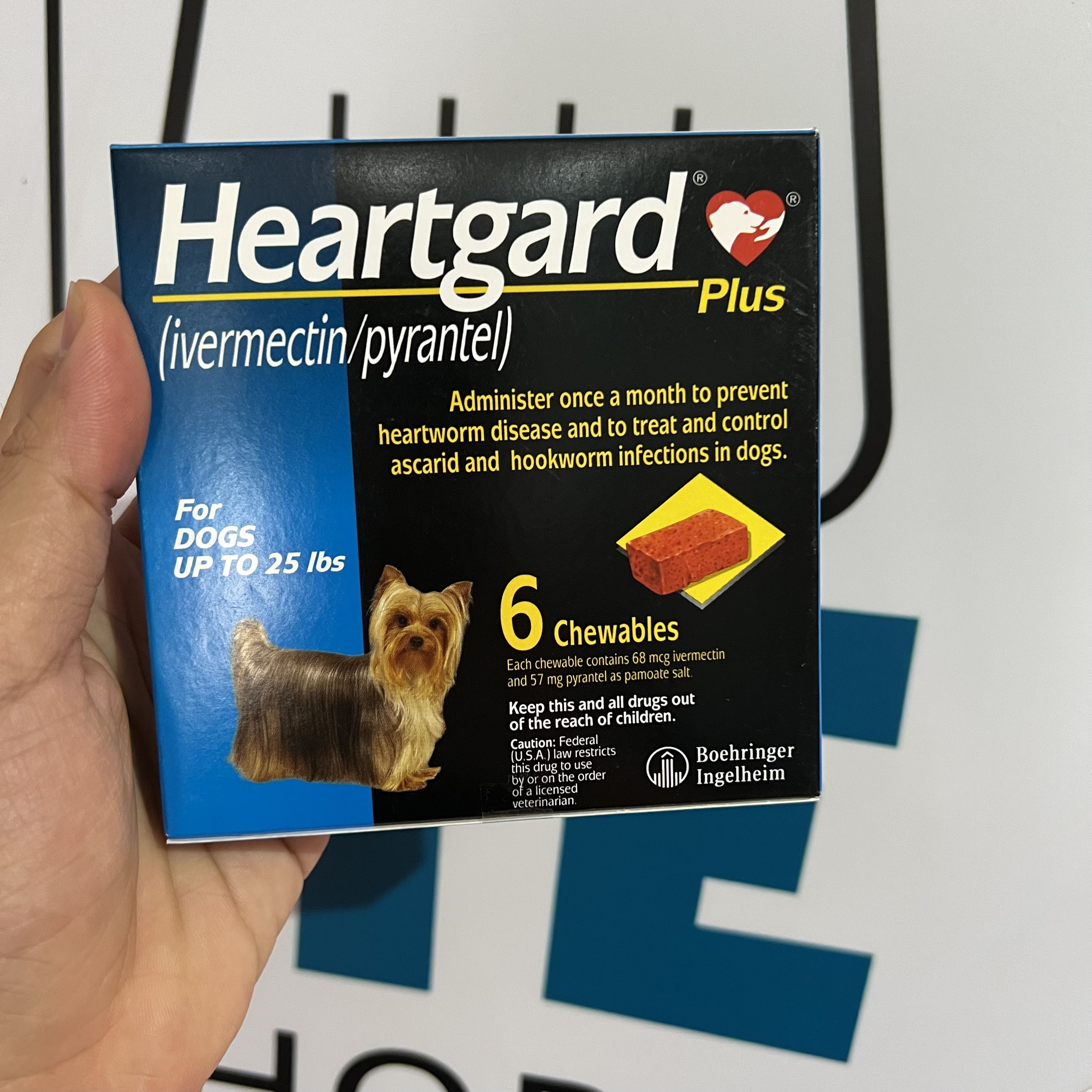 Sổ Giun Heartgard dành cho chó