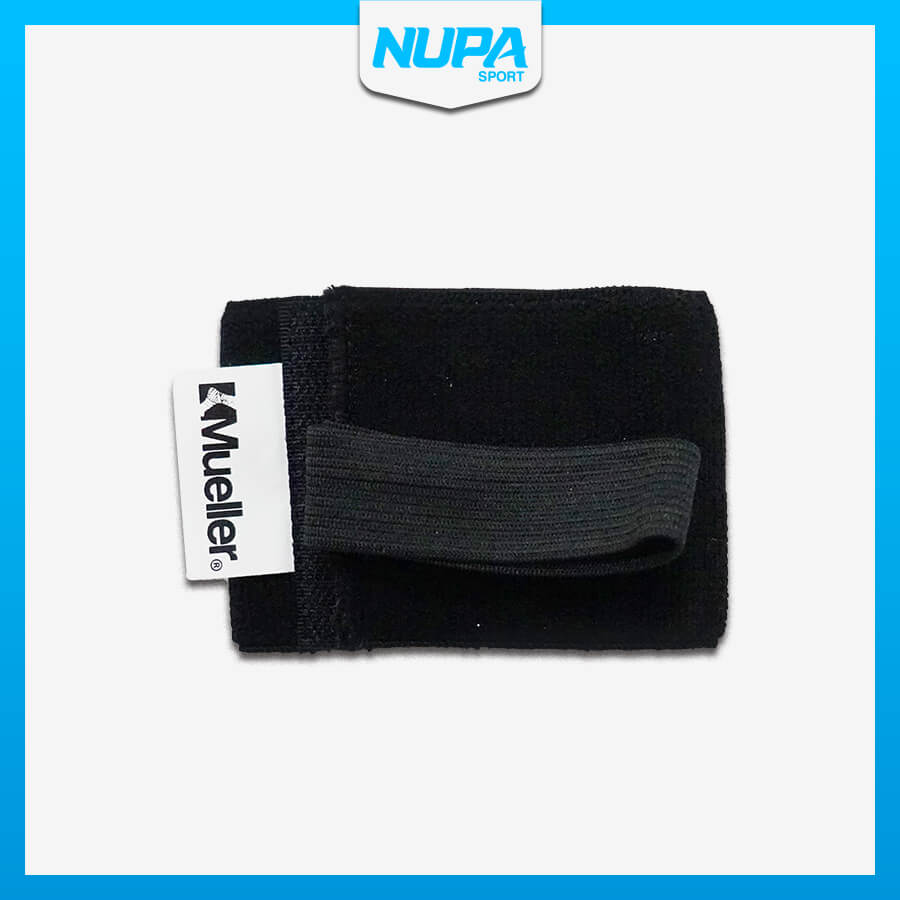 Băng Cổ Tay Mueller Elastic Wrist Support With Loop – Black (961)