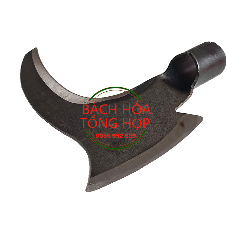 Liềm rìu 2 lưỡi phát cỏ, gặt, bổ chặt đa năng