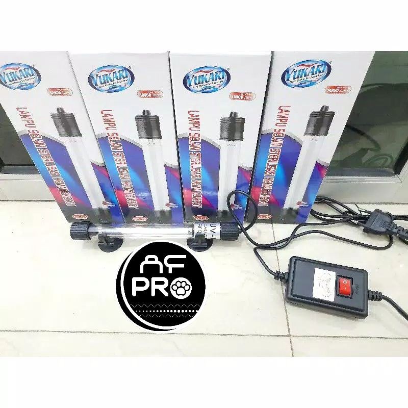 Lampu UV Ultraviolet anti lumut bakteri sterilisasi LAMPU UV YUKARI 11WATT