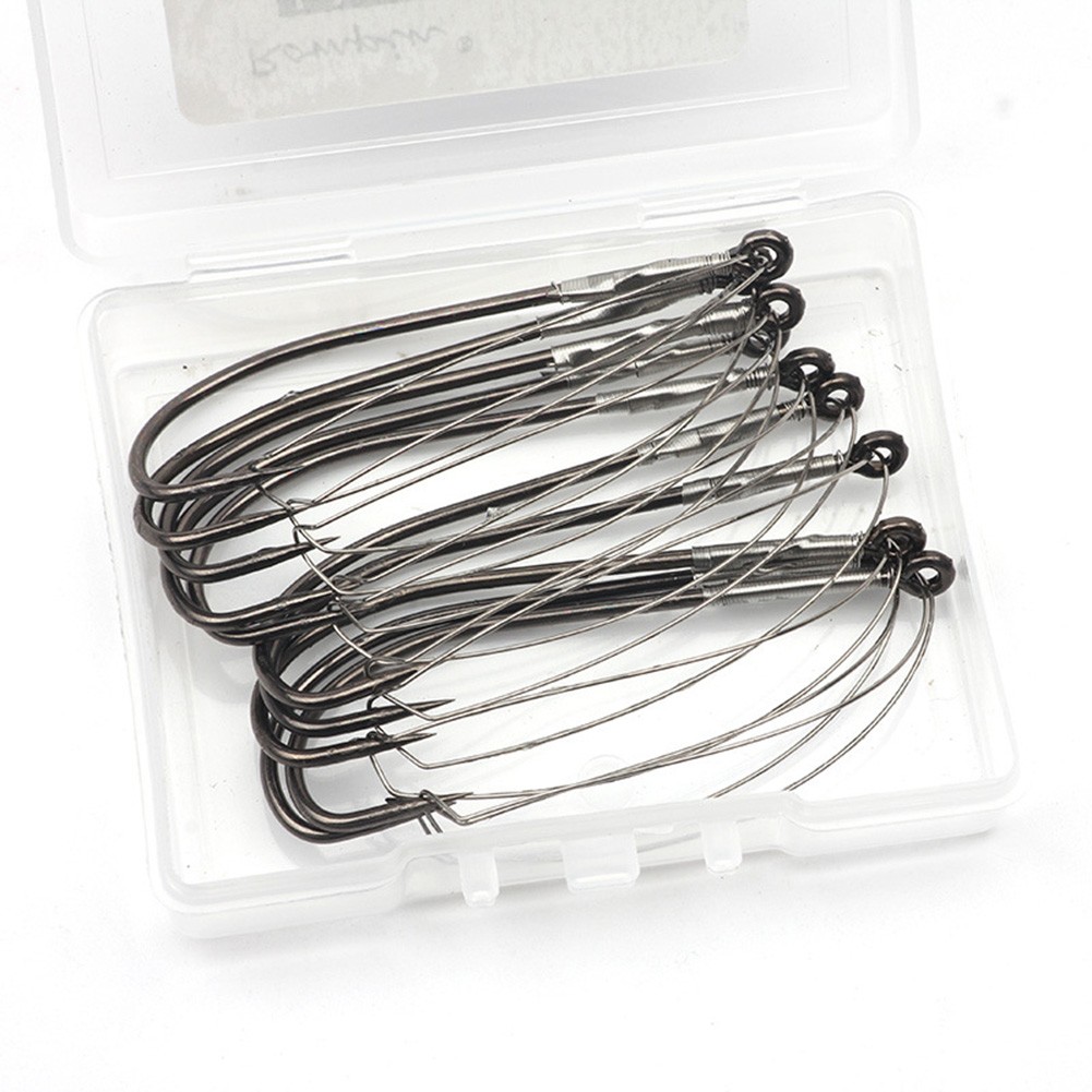 %E3%80%90SmartHorizon%E3%80%9110pcs/Box%20Reusable%20Hook%20Ring%20Included%20Catch%20More%20Bass%20With%20These%20Weedless%20Fishing%20Hooks%20With%20Lure%20Bait%20Holder%20Fishing%20Tackle%20-%20Image%202