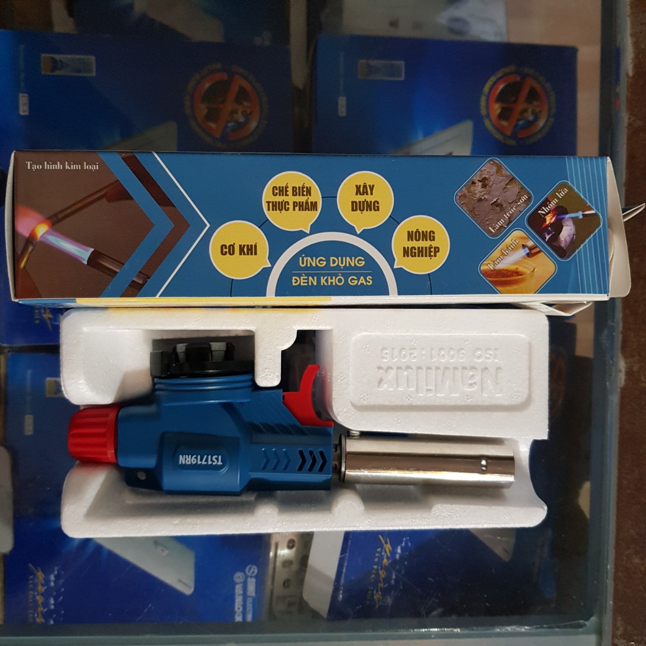 ĐẦU KHÒ GAS MINI NaMilux - TS1719RN ( ĐÈN KHÒ GAS )