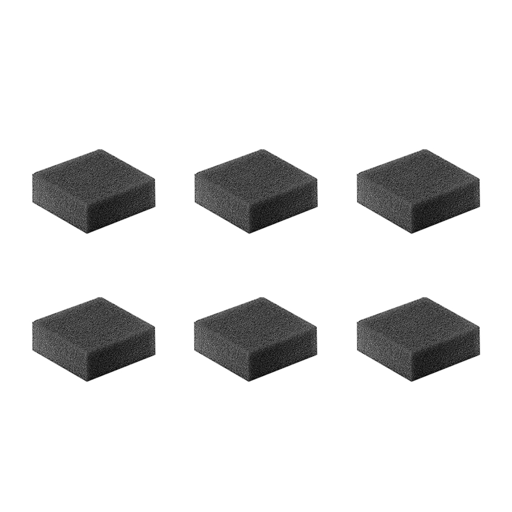 6pcs noise reduction windproof cotton pads for insta360 x4 x3 reducing wind noise for 360 x4 mic wind muff