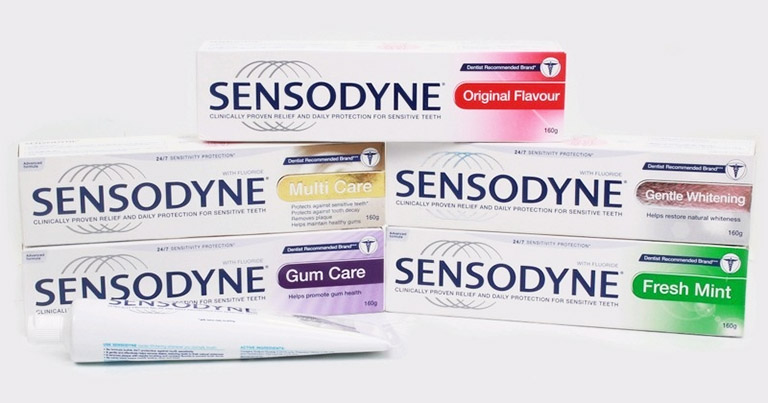[HCM]Kem Đánh Răng Sensodyne Fresh Mint  100g(NHẬP KHẨU CHÍNH HÃNG THÁI)