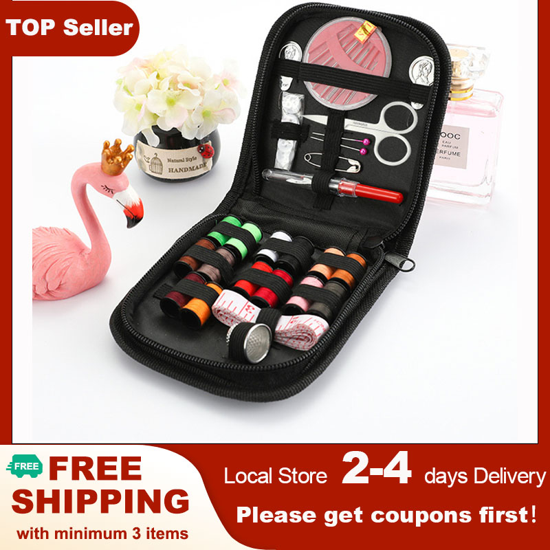 27pcs Portable Sewing Kit Gifts with Case for Grandma Mom Kids