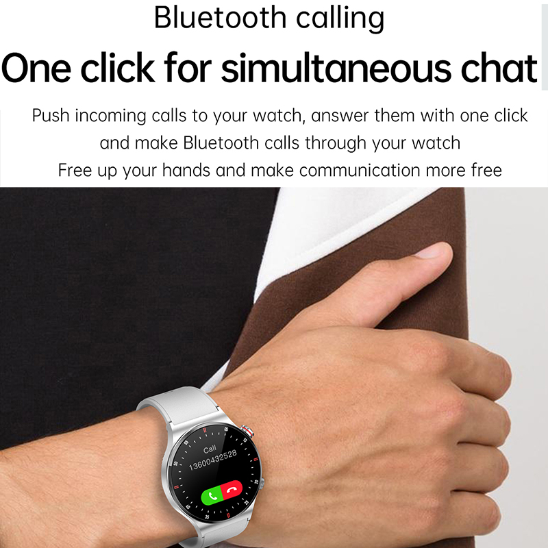 【Limited Quantity】 NFC Call Men Full Screen Sports Bracelet Waterproof ECG Health Monitor SmartWatch for IOS Android 2024.