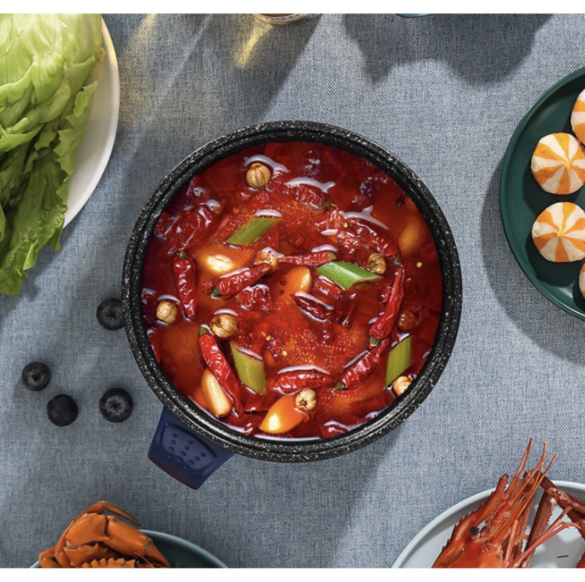 Pot Electric Mini 2 tiered multi-purpose gift with steaming tray (fried, fried, cooking, cook rice, cooking hot pot mini) for 1-2 people