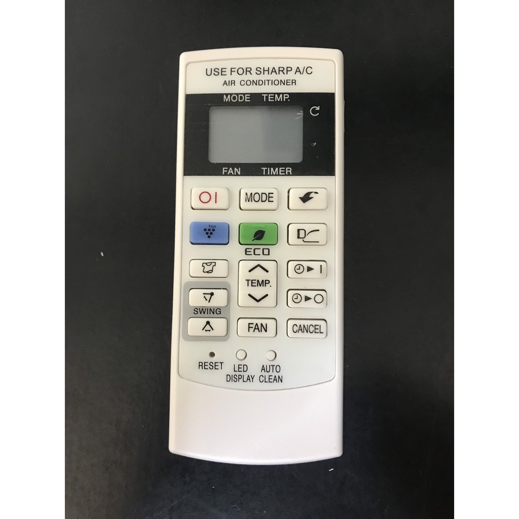 Sharp Crmc-A876Kbez Air Conditioner Remote Control - Sharp Crmc-A876Kbez Air Conditioner Controller with Battery