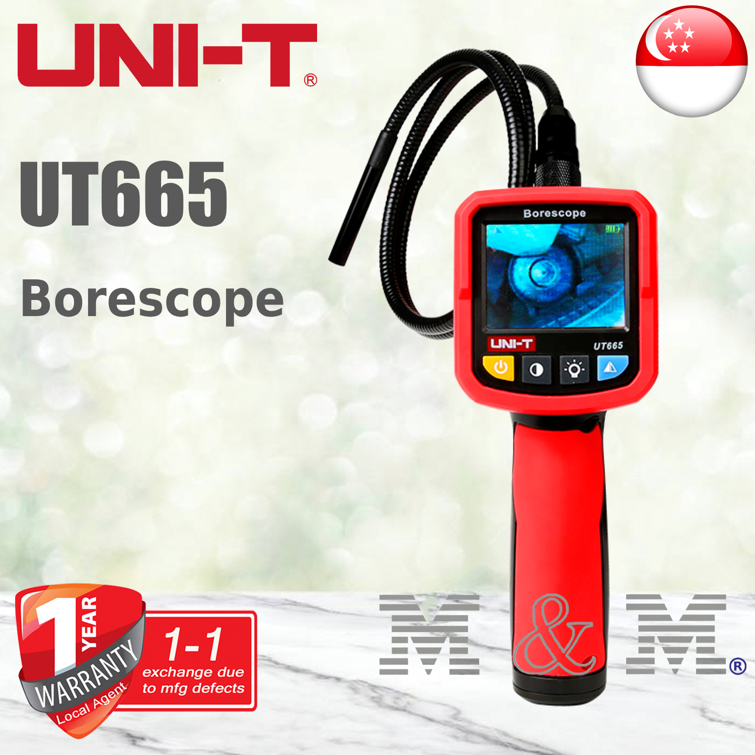 UNIT UT665 Borescope Lazada Singapore