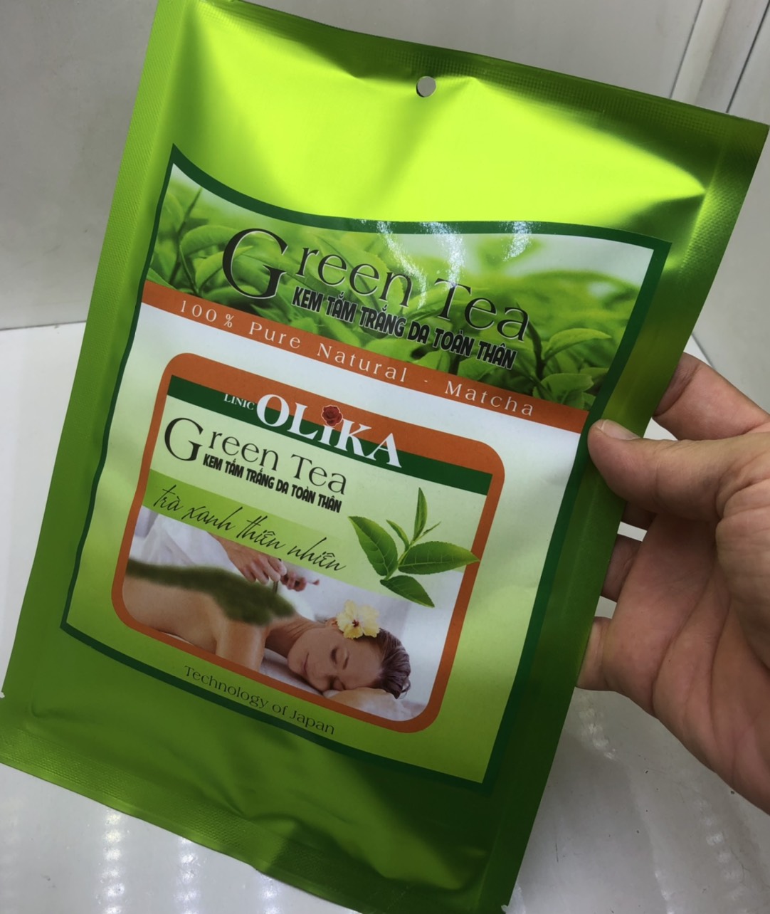 Tắm Trắng Trà Xanh Cao Cấp Green Tea 250g
