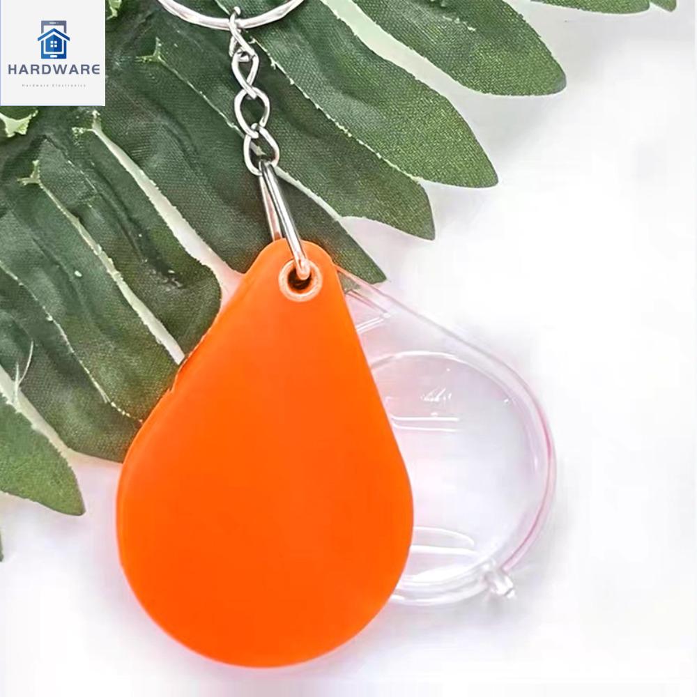 LTMGZ Mini Cầm tay Ống kính Kính lúp Thủy tinh Móc chìa khóa Kính hiển vi Kính lúp gấp Kính lúp có móc chìa khóa Kính lúp