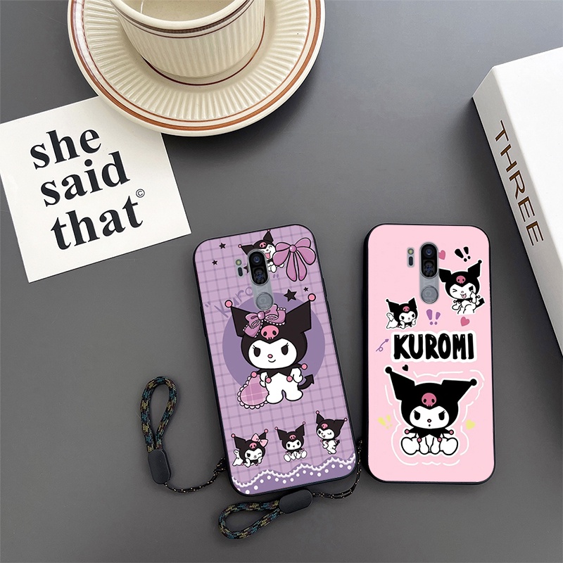 LG G7 ThinQ G7+ G7 Plus Casing Cute Kuromi Protective Phone Case