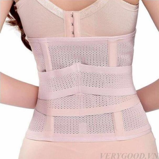 Đai nịt bụng 2 lớp giảm eo cho eo thon gọn, thoải mái