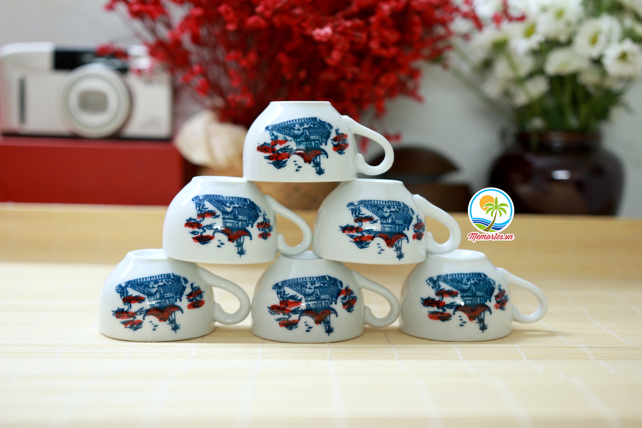 Tách/ Chung/ Ly Trà Mẫu Cổ Xưa Dân Dã