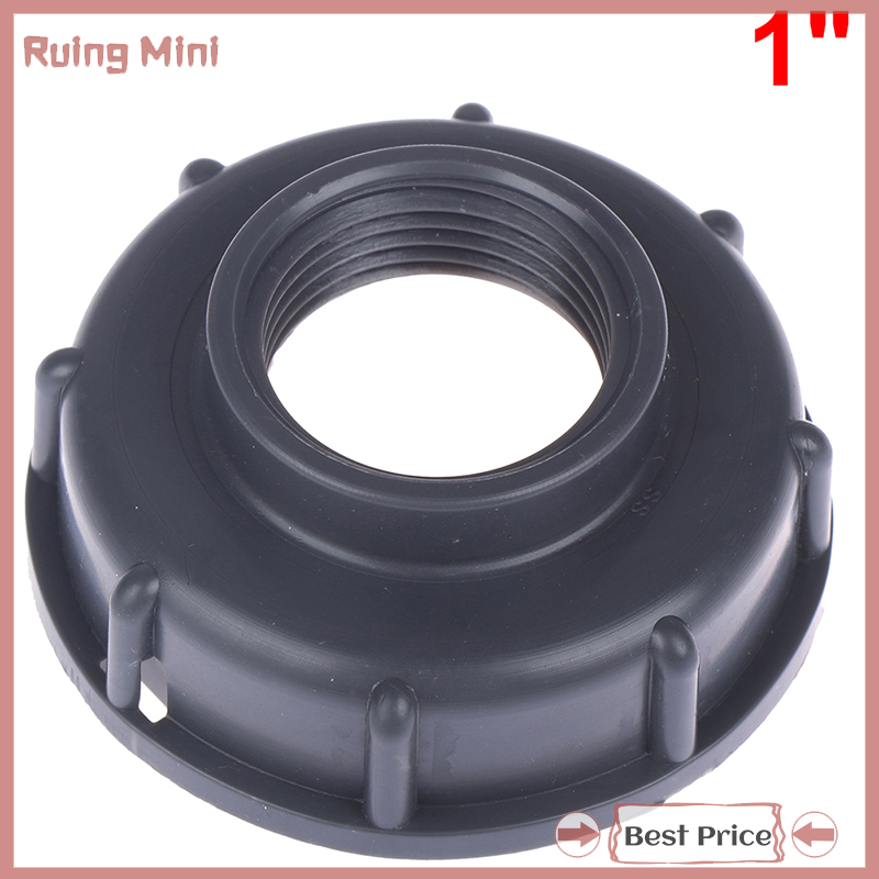 Ruing ibc tank fittings s60x6 coarse threaded cap to 1 2 3 4 1 adaptor connector
