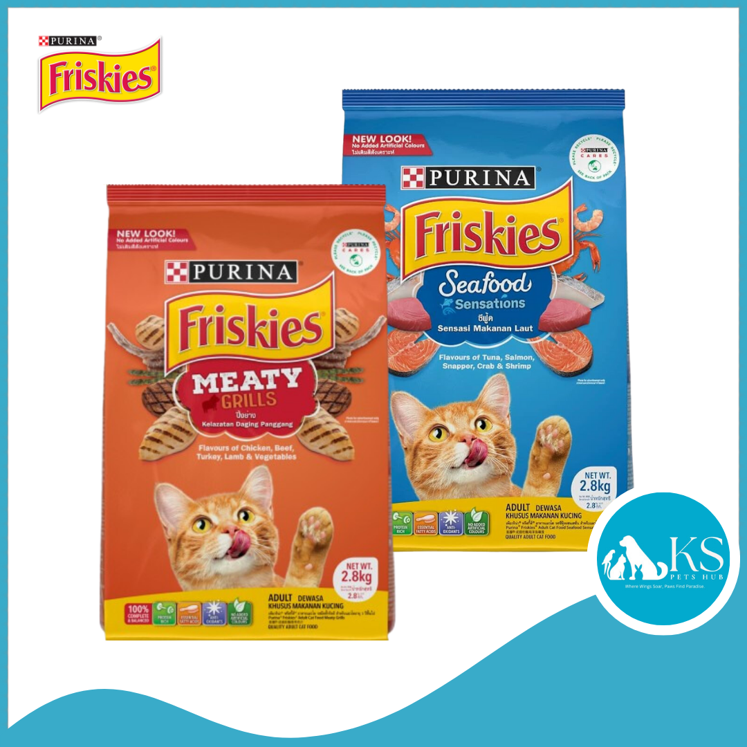 Friskies Salmon Vegetables Dry Cat Food