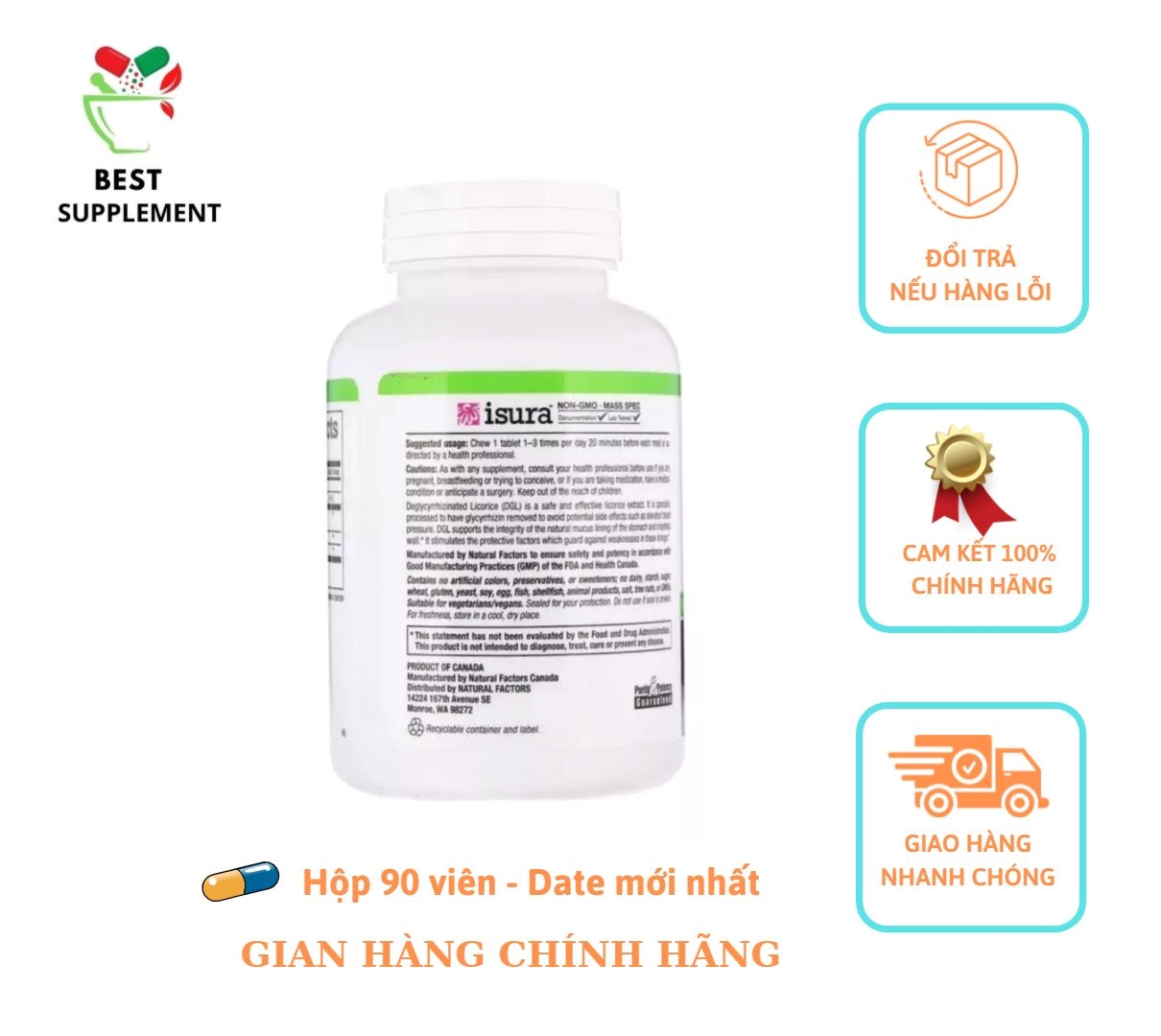 Hỗ trợ dạ dày Chiết xuất Cam Thảo Licorice Root Extract