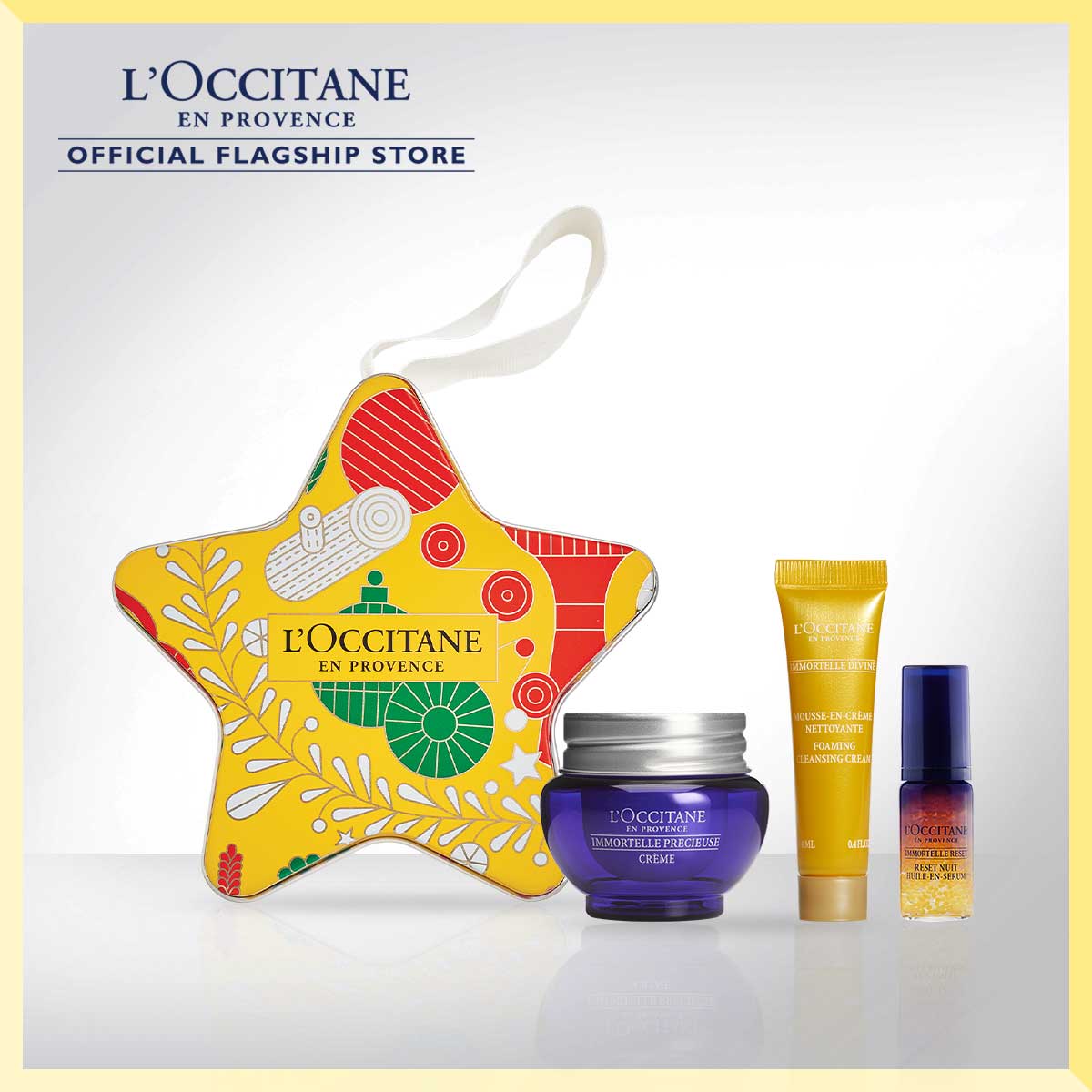 [Lazada Exclusive] L'Occitane Rested Glowing Skin Trio (Worth RM109)