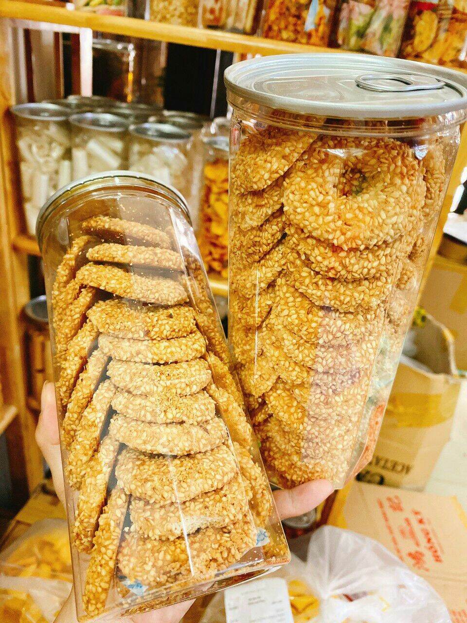 Bánh Vòng Mè Trai Đẹp 220G